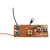 Module de circuit émetteur-récepteur 27M 4CH pour voiture télécommandée Jouets télécommandés Circuit de télécommande