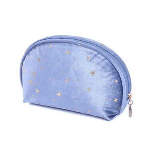 New Loại Nhung Mỹ Phẩm Vỏ Trang Điểm Túi Du Lịch Xách Tay Vệ Sinh Cá Nhân Lưu Trữ Túi In Sao Nhung Vỏ Mỹ Phẩm Túi Cho Trẻ Em - Product Image 1