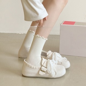 2026 New Spring Women's Thick Soled Full-Cover Casual Shoes Trending Convertible Two-Wear Slip-On <b>Flats</b> shoes - Product Image 2