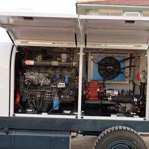 Mini pompe à béton stationnaire diesel hydraulique diesel Pompe à béton à vis - Product Image 5