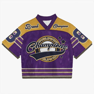 Nueva Camiseta Deportiva Casual de Fútbol Americano para Hombre, Estilo Vintage de Baloncesto, Manga Corta, Hip Hop, Moda Urbana - Product Image 2