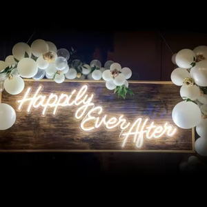 Personalised Custom <b>Neon</b> <b>Sign</b> LED Light Night Lamp Business Logo Name Design Room Wall <b>Aesthetic</b> Birthday Party Wedding Decor - Product Image 6