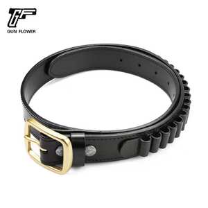 GUNFLOWER – ceintures réglables en cuir pour <span class=keywords><strong>cartouches</strong></span> de munitions, <span class=keywords><strong>16</strong></span> jauges, ceinture Bandolier - Product Image 5