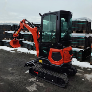 จัดส่งฟรี รถขุดขนาดเล็ก 1.8 ตัน สำหรับงานเกษตร ขุดดิน รถขุดไฮดรอลิกขนาดเล็กอเนกประสงค์ สำหรับพื้นที่แคบ รถขุดขนาดเล็ก - Product Image 1