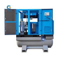 Compresseur d'air à vis de haute qualité 15KW 22KW 20HP 30HP 16 bar Spécial pour machine de découpe laser avec sécheur, réservoir d'air et filtre