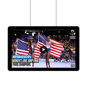21.5 Inch High Resolution Advertising <b>Smart</b> Network Multimedia Mobile Phone Release Display Hanging Advertising Machine - Product Image 2