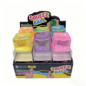 Juguete Antiestrés de Malta con Forma de <span class=keywords><strong>Cubo</strong></span> de Nieve, de Lenta Recuperación, para Aliviar el Estrés, el Más Vendido Transfronterizo - Product Image 1