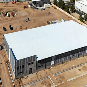 Meilleure structure en acier préfabriquée de haute qualité et durable pour atelier industriel, bâtiment <span class=keywords><strong>d</strong></span>'entrepôt en acier au carbone Q355, marque Hongda - Product Image 3