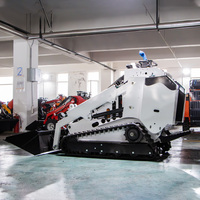 Minipala cingolata serie 750 per rimozione neve, giardinaggio, movimentazione materiali e applicazioni agricole