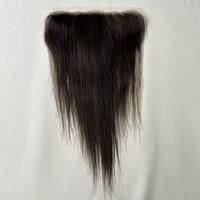 Listo para enviar: Cierre frontal de encaje HD de cabello humano prémium con cobertura más amplia y profunda, con cordón ajustable para líneas de cabello recesadas.