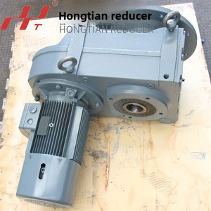 Moteur à engrenages hélicoïdaux Hongtian FAF37-5170-055KW, réducteur à arbre parallèle, rapport 400:1, couple de sortie 200-18000 Nm, montage horizontal H - Product Image 4