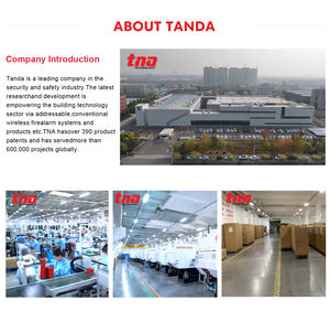 Système de contrôle d'alarme incendie adressable complet Tanda, détecteur de fumée, connexion, panneau de commande d'alarme incendie conventionnel, LPCB - Product Image 6