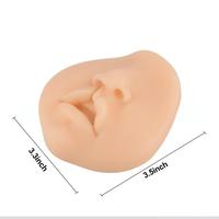 Modèle d'enseignement médical Modèle de lèvre à fente mixte bilatérale en PVC pour la formation de suture chirurgicale Taille de la marque YUYUE 9*8.3*3.5cm