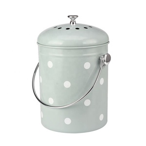 Customizable Kitchen Compost <b>Bin</b> Counter Indoor Compost <b>Bin</b> with <b>Lid</b> Waste Composter <b>Bin</b> - Product Image 3
