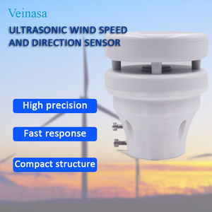 เครื่องวัดความเร็วลมและทิศทางลมทางทะเลแบบอัลตราโซนิก VWS002Y3 พร้อมเซ็นเซอร์ RS485 สถานีตรวจอากาศขนาดเล็ก รองรับ OEM&ODM - Product Image 1