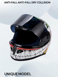 Casco Integral <span class=keywords><strong>para</strong></span> Mascotas con Diseño Multipatrón, Ideal <span class=keywords><strong>para</strong></span> Carreras Urbanas en Moto y Uso Diario - Product Image 3