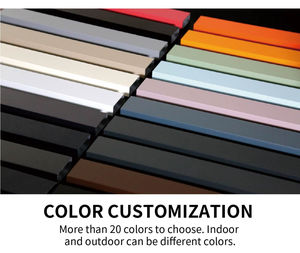 פלוריידה אושרשת אלומיניום עמיד בפני הוריקן winder winding אפקט התנגדות מגבה אנכי הנדנדה" - Product Image 6