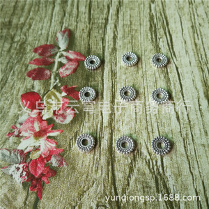 Entretoises en argent tibétain 7,6*2,0*2,4 mm, alliage plaqué, composants de bijoux pour la création de bijoux DIY - Product Image 4