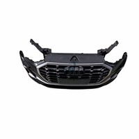 Pour Audi Q3 d'occasion 2019-2024 – Ensemble de pare-chocs avant Premium avec grille de radiateur et amplificateur métallique, installation par boulons