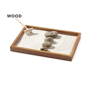 Mini Jardín Zen de Madera, Gadgets Personalizados - Product Image 1
