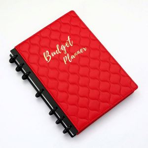 Agenda Planificadora Financiera Mensual A5 con Cubierta de Cuero PU y Encuadernación Espiral al por Mayor - Product Image 2