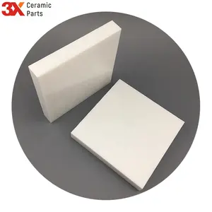 3X bagian keramik ODM OEM papan nitrida silikon karbida lembaran zirkonia substrat aluminium Al2o3 pelat keramik oksida aluminium