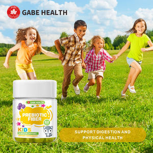 Gomitas de Fibra Prebiótica para Niños, 60 Unidades, para Apoyar la Salud Digestiva, Sin Azúcar, Sin OMG, Halal, Veganas, Fabricante OEM ODM, Venta al Por Mayor - Product Image 2