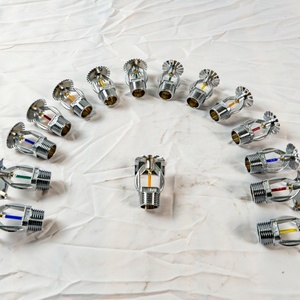 Tête de sprinkler en laiton <span class=keywords><strong>Leyon</strong></span>, système d'extinction d'incendie FireLock, norme CE, filetage NPT BSPT, K8 ESFR, sprinkler suspendu - Product Image 6
