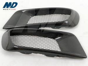 ช่องระบายอากาศกันชนหน้าคาร์บอนไฟเบอร์สไตล์ <span class=keywords><strong>Ralliart</strong></span> สำหรับมิตซูบิชิแลนเซอร์อีโวลูชั่น Evo <span class=keywords><strong>X</strong></span> ปี 2008-2015 - Product Image 4