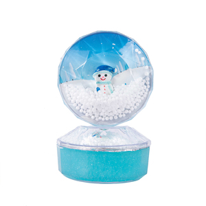 Wonderful Eco-friendly Snowflake DIY Playdough & Slime Non-Toxic Handmade <b>Crystal</b> Putty for Kids - Product Image 1