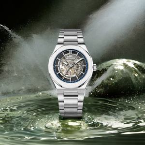 2025 relojes mecánicos automáticos de lujo para hombres con logotipo personalizado Japón 8N24 Acero inoxidable bisel octogonal H banda de Metal Esfera de 41mm - Product Image 1