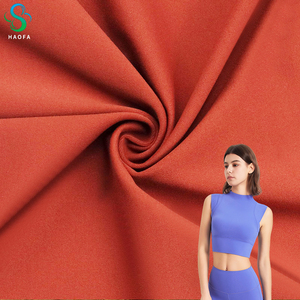 Hai Mặt Độ Đàn Hồi Cao Đồng Bằng Dệt Matte Dệt Vải 70% Nylon Và 30% Spandex Chặt Chẽ Thể Thao Ngoài Trời Yoga Vải - Product Image 1