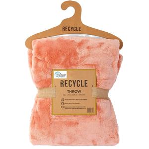 Manta polar de franela RPET de poliéster ecológico para supermercado Manta de plástico de poliéster reciclado - Product Image 1