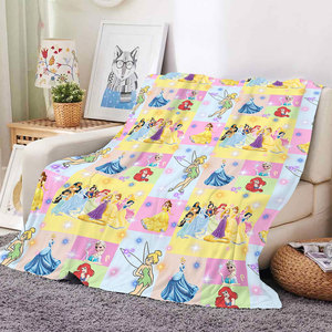 Manta de Felpa para Niña con Diseño de Princesa Kawaii, Mantas de Franela Personalizadas con Estampado para Bebés y Niños - Product Image 3