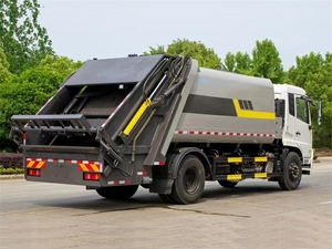 Camion compacteur de déchets Dongfeng 4X2 LHD/RHD 12m³ pour services d'assainissement urbain, directement de l'usine - Product Image 5