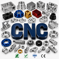 Composants usinés CNC OEM, tournage et fraisage de précision sur mesure, aluminium 6061, acier inoxydable 304, usine d'anodisation