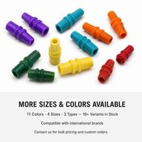 Tapón de Cavidad Sellado Impermeable de Silicona, 11 Colores, 18 Tipos, Conector para Arnés de Cables Automotriz, Reemplazo OEM de Marca Internacional