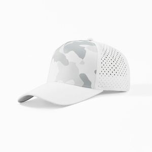 Casquette de sport noire personnalisée à 5 panneaux avec visière, coupe classique, haut de gamme, en mousse et maille, style trucker - Product Image 6