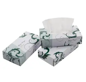 High Quality Customise Disposable Virgin Wood Soft Box Facial Tissue