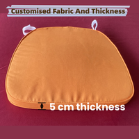 Grosir kain kulit PU putih bantal Sear dapat dilepas untuk kursi pernikahan untuk acara digunakan kustom warna bantal murah