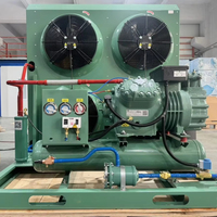 Unité de condensation refroidie par air 3HP personnalisée pour chambre froide, réfrigération industrielle écoénergétique pour chambre froide