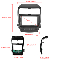 Autoradio Android Podofo 4+64G 9'' Carplay Android Auto pour Honda Acura TSX 2003-2008/Inspire 4 2003-2007 GPS WIFI Vente en gros