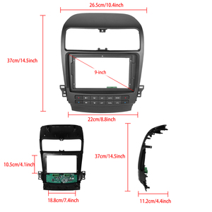 Radio de Coche Android Podofo 4+64G, Pantalla de 9'' con Carplay y Android Auto para Honda Acura <span class=keywords><strong>TSX</strong></span> 2003-2008/Inspire 4 2003-2007, IPS, DSP, GPS, RDS, WIFI - Product Image 5