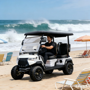 Voiturette de golf électrique 2026 au design amélioré pour les excursions en bord de mer, idéale pour les expériences côtières haut de gamme sur routes non publiques - Product Image 1