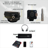 Demao AMP-1 kulaklık güç amplifikatörü taşınabilir HIFI canlı sahne yüksek çözünürlük
