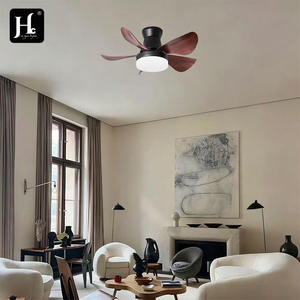 Ventilateur de 28 pouces, avec éclairage et variateur de vitesse à distance, moteur DC réversible, pales en ABS ; adapté aux chambres et aux salons - Product Image 5