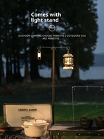 Offre Spéciale Table pliante légère et moderne Table de camping en plein air Équipement de pique-nique Portable Facile à emballer avec support de lumière