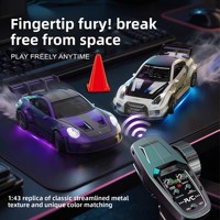 Voiture télécommandée haut de gamme en alliage 1:43, modèle de supercar de course à simulation de drift, pour usage intérieur, jouet pour garçons