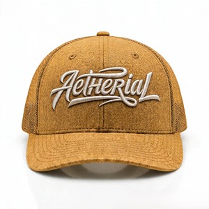 Gorra Trucker de 6 Paneles de Alta Calidad con Bordado 3D Personalizado, Malla Trasera y Ojales, Ideal para Playa y Ciclismo, Venta al por Mayor de Fábrica OEM ODM con MOQ Bajo - Product Image 1