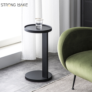 Luxury Designer Nordic Sofa Arm Tray <strong>Table</strong> Modern Living Room Furniture <strong>Round</strong> End <strong>Bedside</strong> Gold Chair Side Coffee <strong>Tables</strong> - Product Image 5